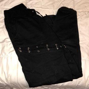 Tobi Black Sweatpants